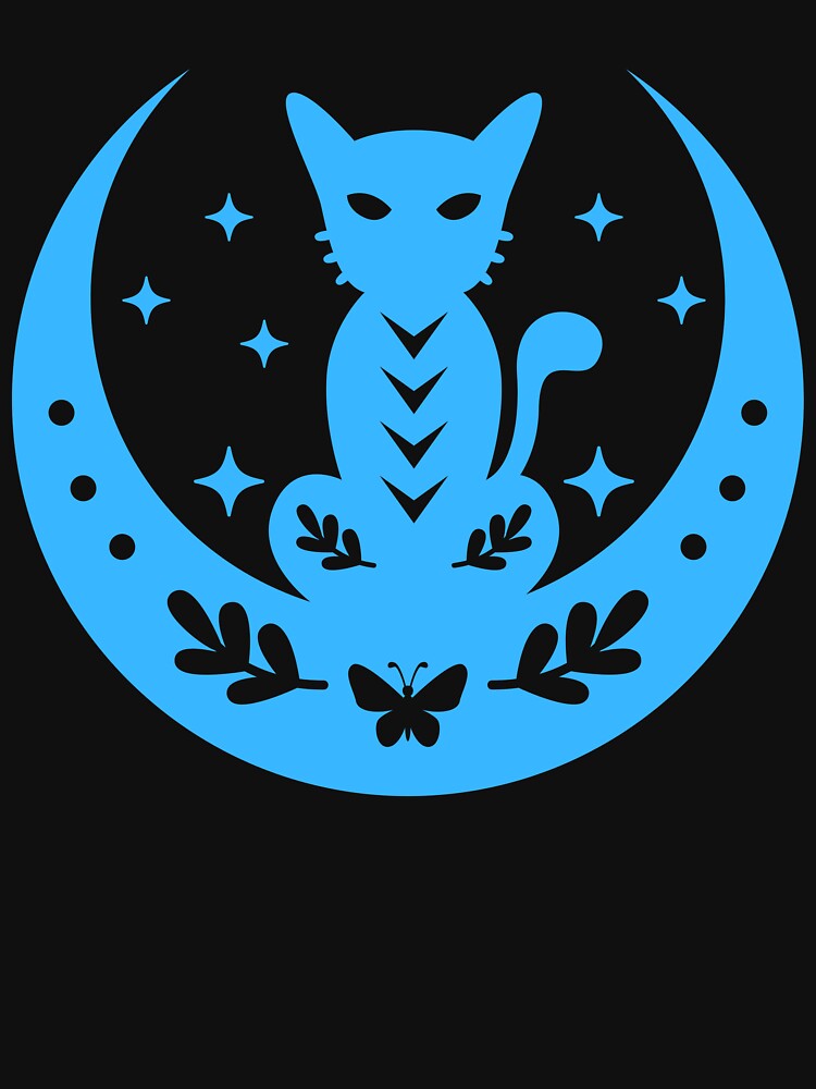 cat moon by broadwaygirl142 T-Shirts, Hoodie, Sweatshirt | BlankRebels.com (Image 3)