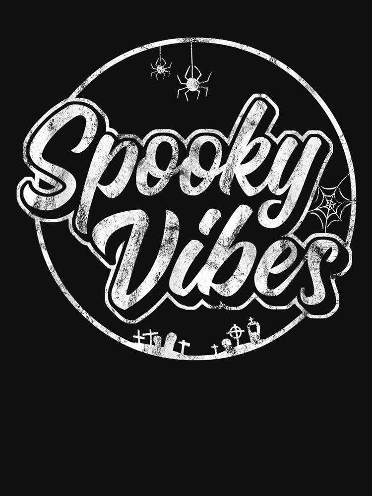 Retro Spooky Vibes Halloween by Spencerhowar T-Shirts, Hoodie, Sweatshirt | BlankRebels.com (Image 3)
