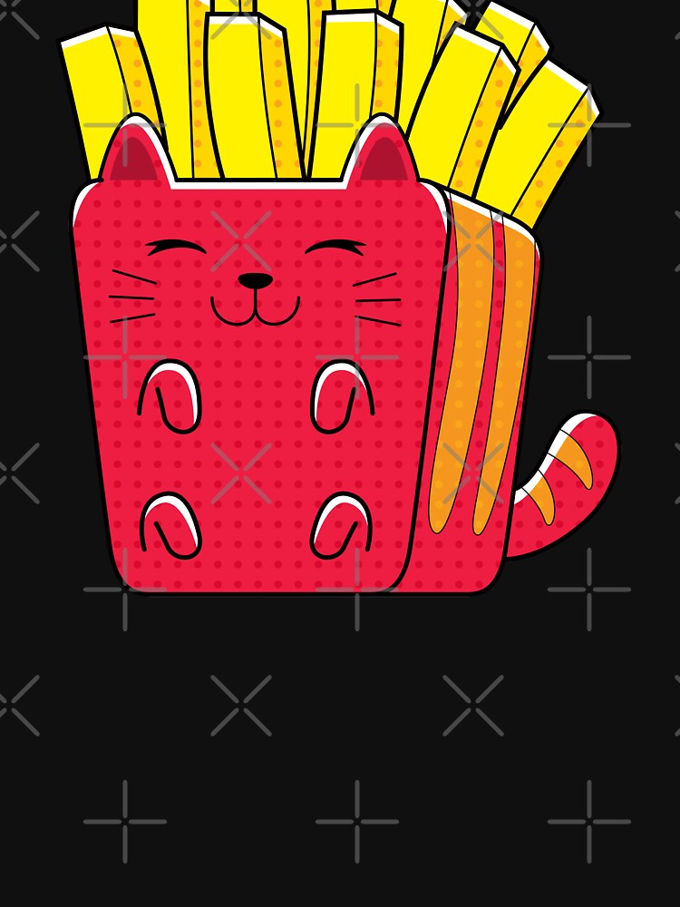 Yummy Kawaii Cat Chips by PosterpartyCo T-Shirts, Hoodie, Sweatshirt | BlankRebels.com (Image 3)