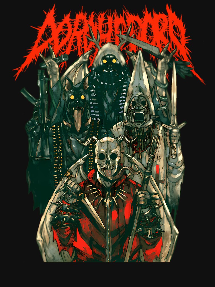Dorohedoro Metal Rock Band by RIZVIMAX T-Shirts, Hoodie, Sweatshirt | BlankRebels.com (Image 3)