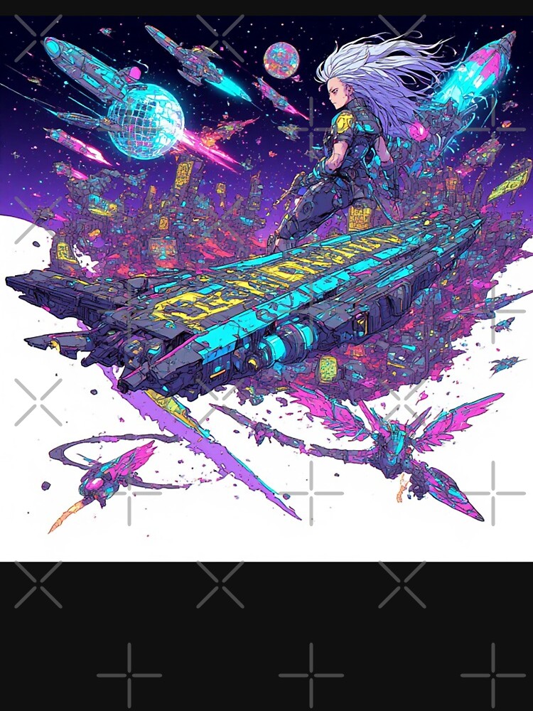 Primary: Neon Overdrive: The Lost Synthwave Space Opera  Alternative: Cyber-Psychedelic Chaos: A Retro-Futurist... (Image 3)