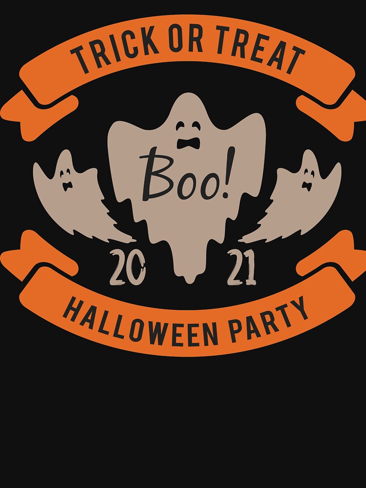 Trick or Treat Boo 2021 Halloween party by awesome pattern T-Shirts, Hoodie, Sweatshirt | BlankRebels.com (Image 3)