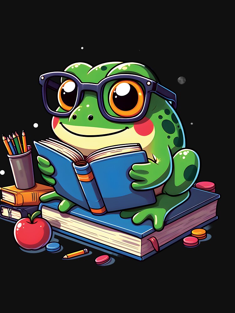 Cottagecore Frog Book Cute Goblincore T-Shirts, Hoodie, Sweatshirt