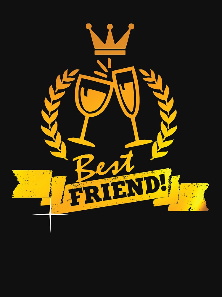 Best friend! by Cutebutfunny T-Shirts, Hoodie, Sweatshirt | BlankRebels.com (Image 3)