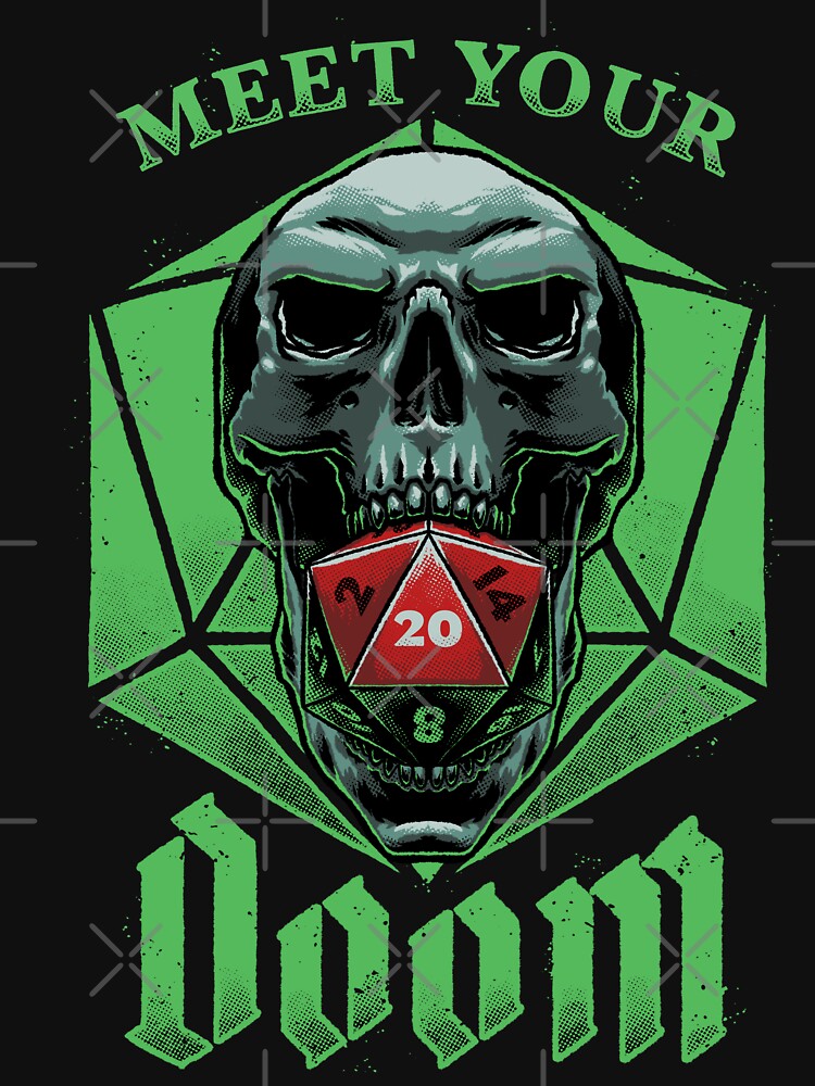 RPG - Meet Your Doom by Studio Mootant T-Shirts, Hoodie, Sweatshirt | BlankRebels.com (Image 3)