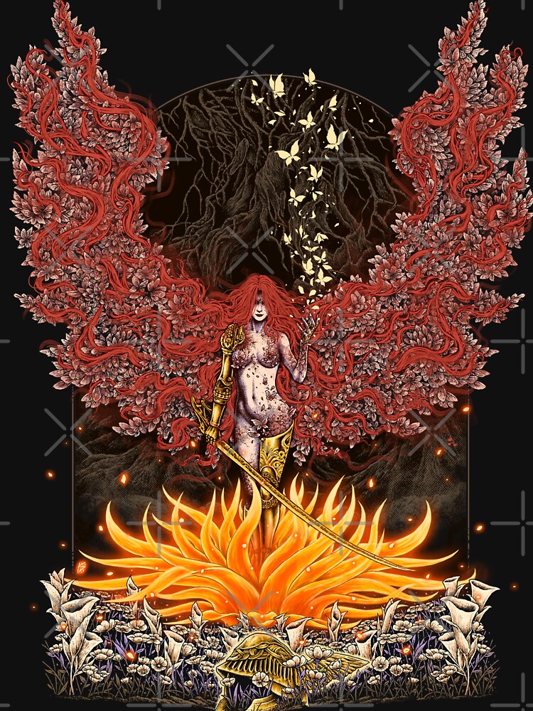 Scarlet Flower by findtees