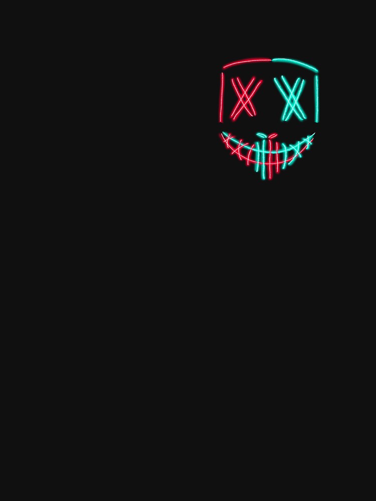 Neon Mask by WildLande T-Shirts, Hoodie, Sweatshirt | BlankRebels.com (Image 3)