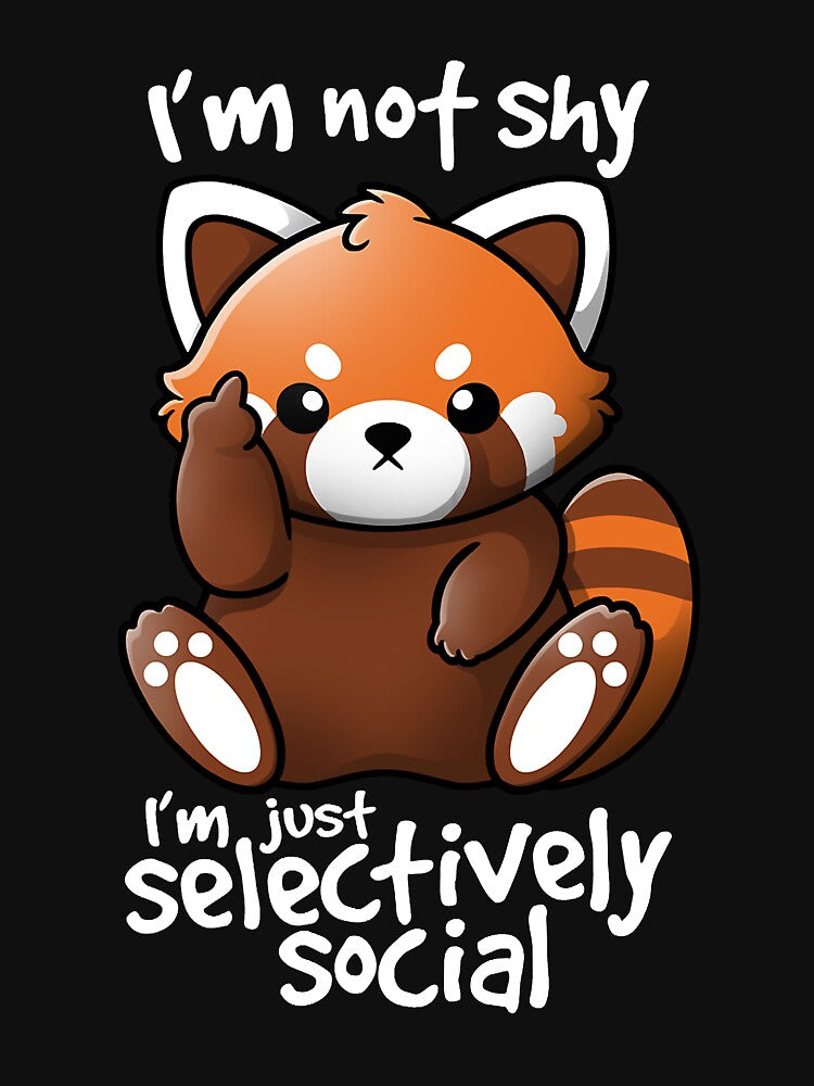 Shy Red Panda T-Shirts, Hoodie, Sweatshirt