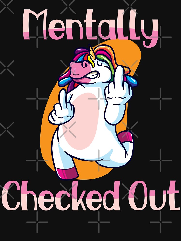 Mentally Checked Out Gift for Women and Girls by Drathaar T-Shirts, Hoodie, Sweatshirt | BlankRebels.com (Image 3)