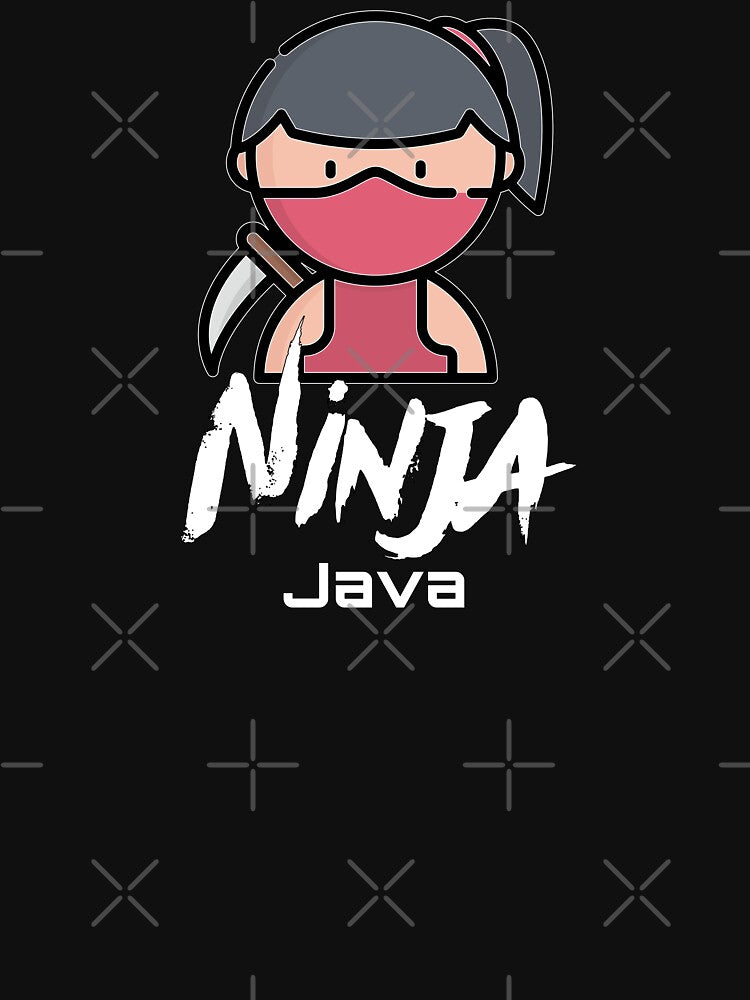 Java Ninja (color white) by Stornu2Ruedas T-Shirts, Hoodie, Sweatshirt | BlankRebels.com (Image 3)