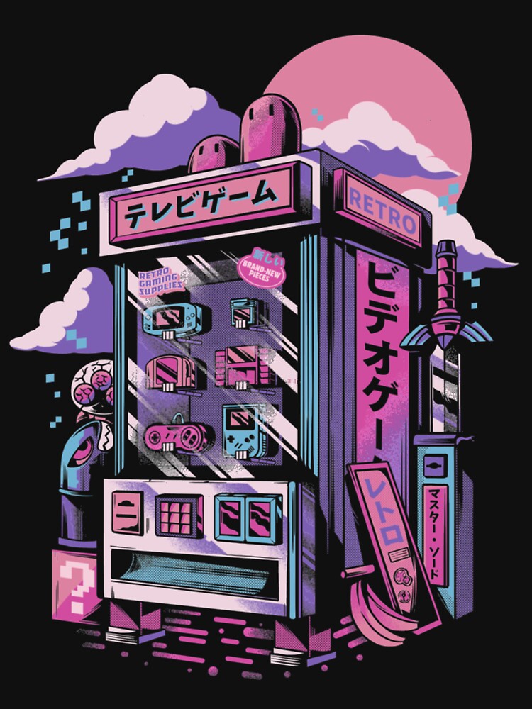 Retro Gaming Machine T-Shirts, Hoodie, Sweatshirt