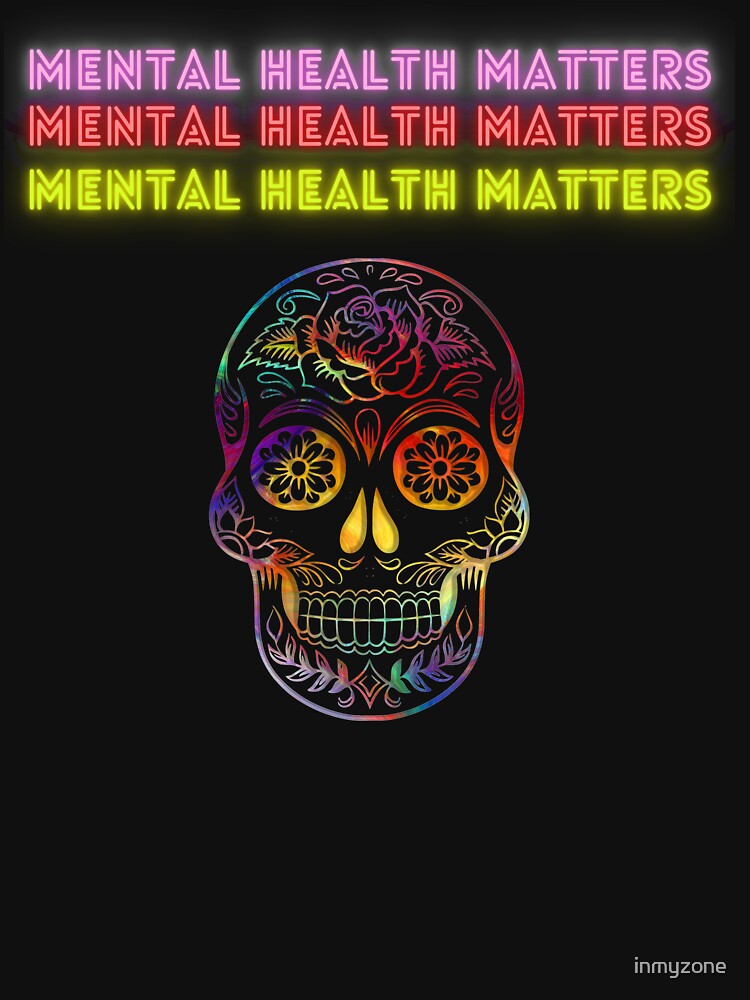 Mental Health Matters Halloween by inmyzone T-Shirts, Hoodie, Sweatshirt | BlankRebels.com (Image 3)