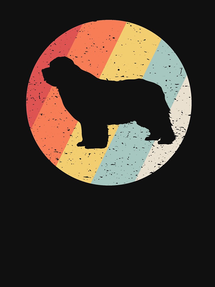 Vintage Retro Newfoundland Dog by Vanover Designs T-Shirts, Hoodie, Sweatshirt | BlankRebels.com (Image 3)