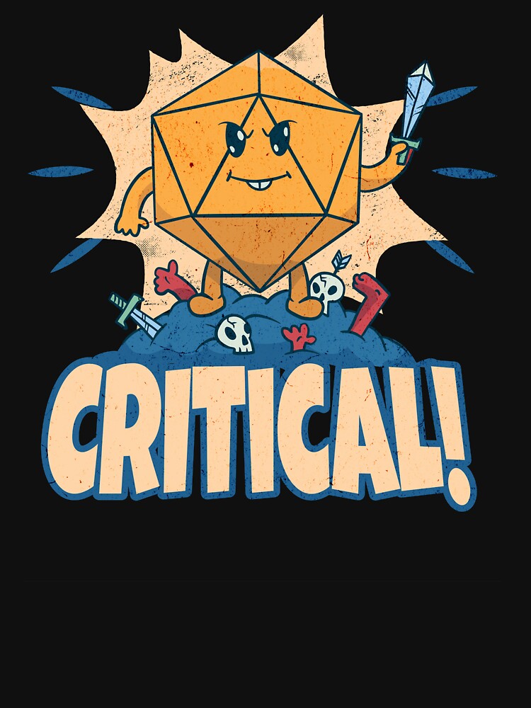 Critical Conquest: The Dice Warrior's Triumph! by Zanda-Nerd-Shop T-Shirts, Hoodie, Sweatshirt | BlankRebels.com (Image 3)