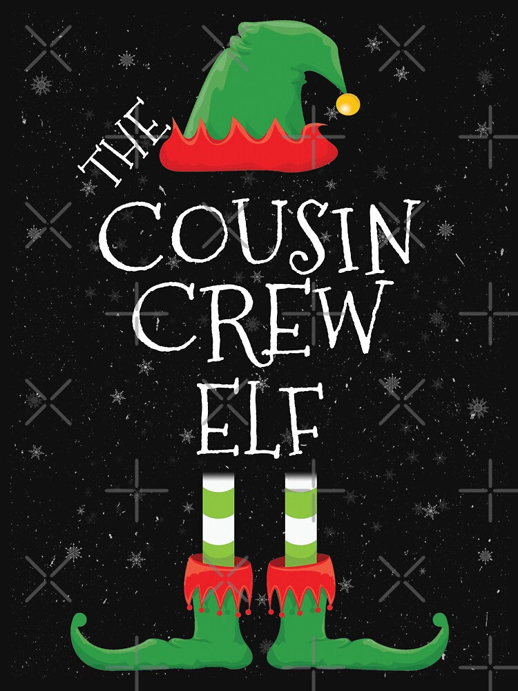 Cousin Crew Elf Family Matching Christmas Group Funny Gift by DavisHasari T-Shirts, Hoodie, Sweatshirt (Image 3)