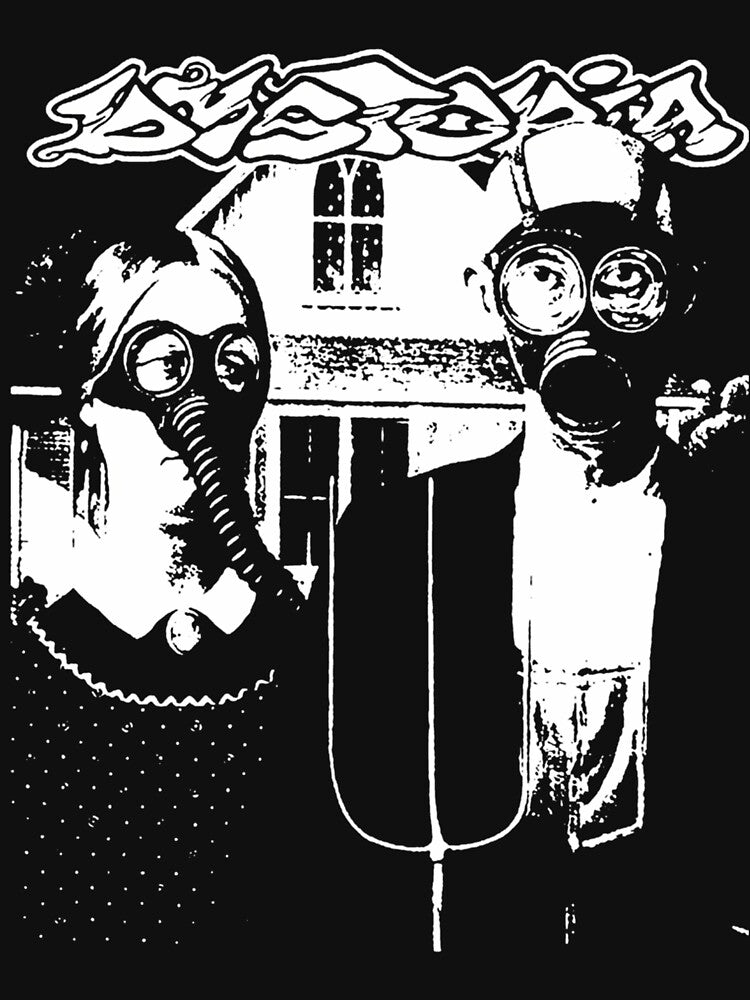 Dystopia Crust Punk Band - American Gothic by GabrielleRey T-Shirts, Hoodie, Sweatshirt | BlankRebels.com (Image 3)