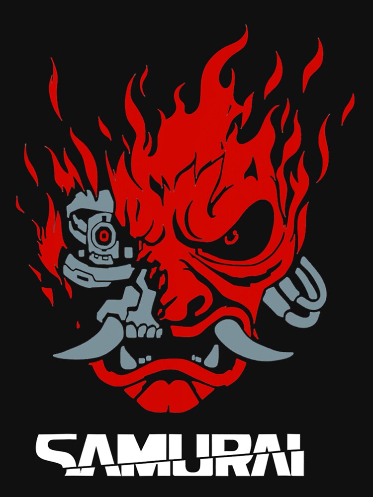 Vintage Samurai Retro Japanese Gaming 2077 by KORBINLTZFUS T-Shirts, Hoodie, Sweatshirt | BlankRebels.com (Image 3)