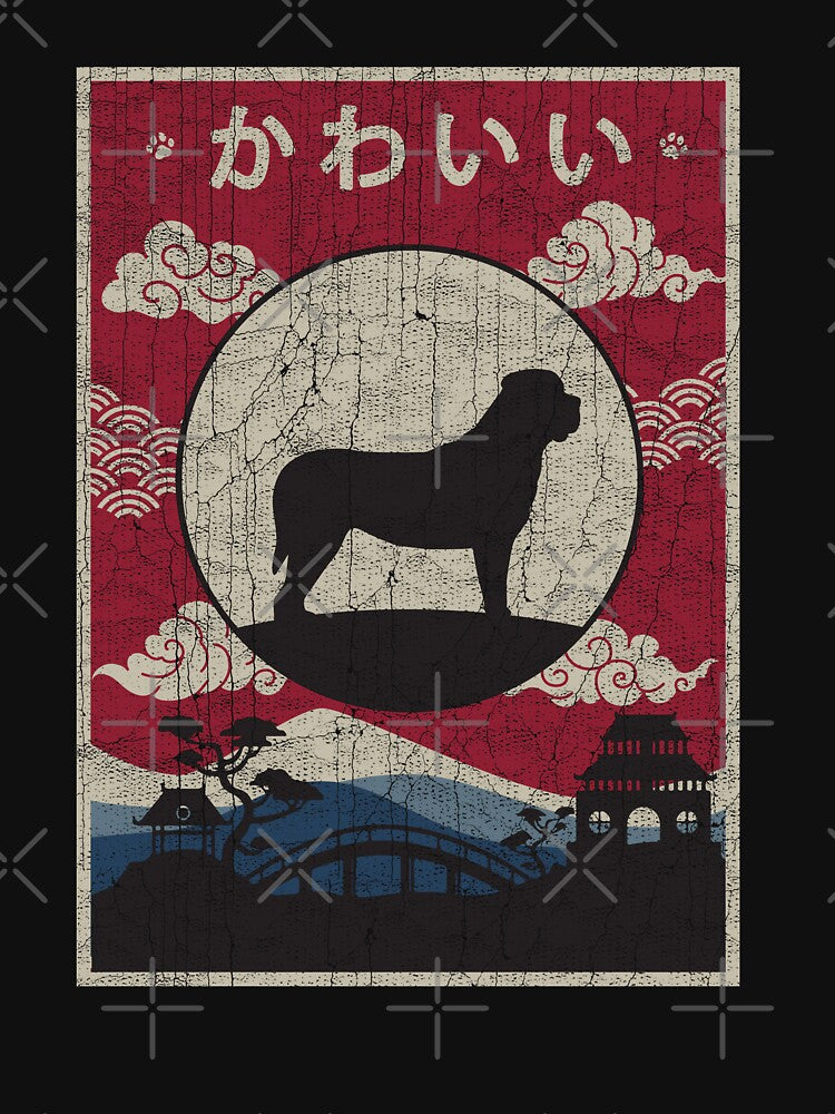 Japanese Mastiff Kawaii by rafaeltto T-Shirts, Hoodie, Sweatshirt | BlankRebels.com (Image 3)