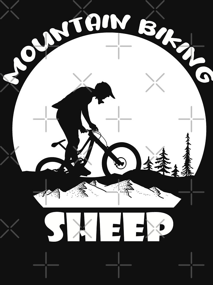 Mountain Biking Sheep Funny Quote Mountain Bikes by peachyline T-Shirts, Hoodie, Sweatshirt | BlankRebels.com (Image 3)