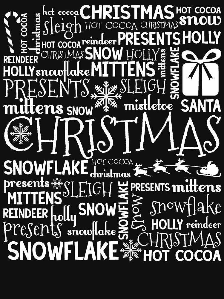 Christmas - Things About Christmas by UnknownArtistt T-Shirts, Hoodie, Sweatshirt | BlankRebels.com (Image 3)