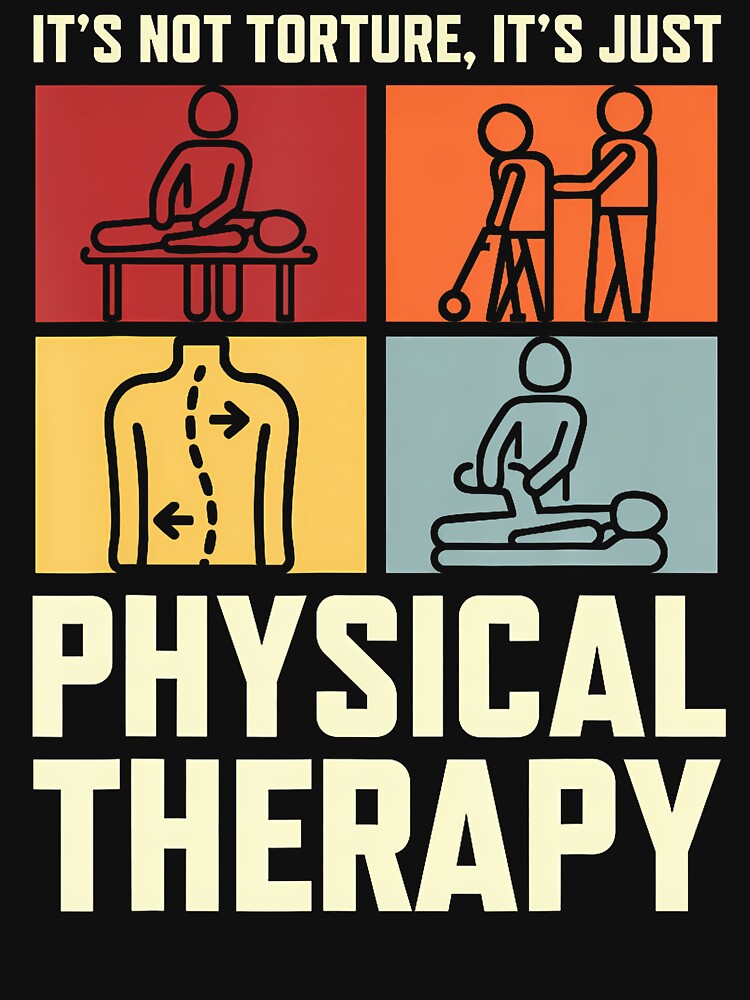 Funny Physical Therapist Pt It'S Not Torture It'S Therapy by ToriCarylon T-Shirts, Hoodie, Sweatshirt (Image 3)