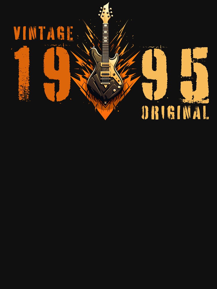 Born 1995 vintage original, quitar by Krzysztof Siwek T-Shirts, Hoodie, Sweatshirt | BlankRebels.com (Image 3)