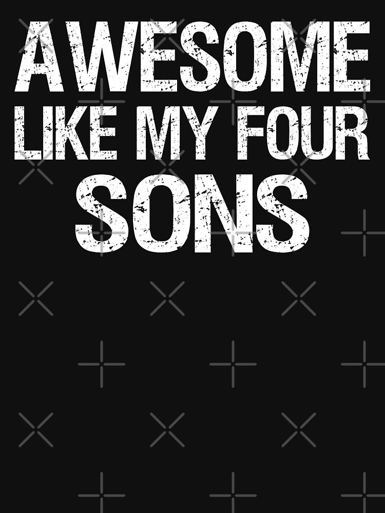 Awesome Like My Four Sons II by Lemon Pepper T-Shirts, Hoodie, Sweatshirt | BlankRebels.com (Image 3)