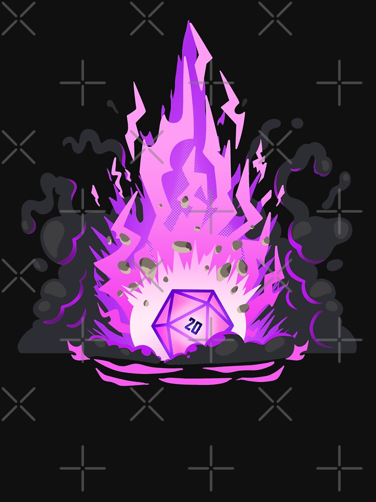 Critical Hit - Lightning by Milmino T-Shirts, Hoodie, Sweatshirt | BlankRebels.com (Image 3)