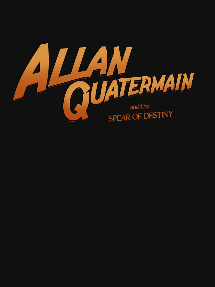 Allan Quatermain and the Spear of Destiny by screenpromos T-Shirts, Hoodie, Sweatshirt | BlankRebels.com (Image 3)