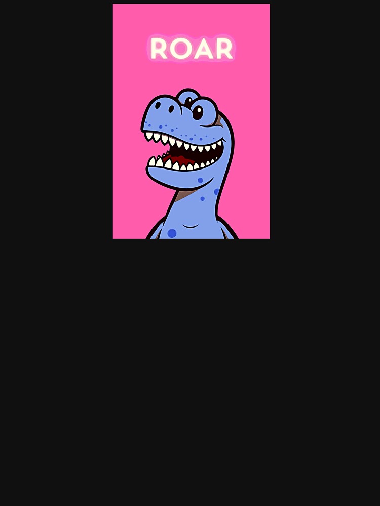 Roaring dinosaur by Thedigital91 T-Shirts, Hoodie, Sweatshirt | BlankRebels.com (Image 3)
