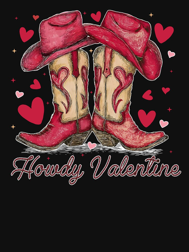 Howdy Valentine by passantpossi T-Shirts, Hoodie, Sweatshirt | BlankRebels.com (Image 3)