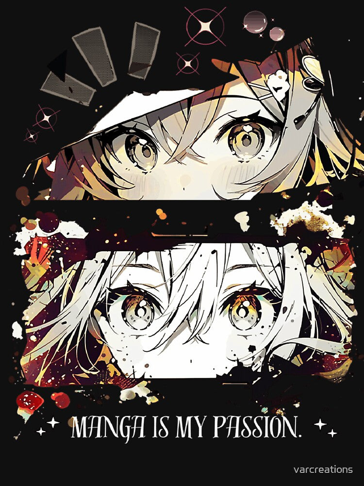 Manga Is My Passion by varcreations T-Shirts, Hoodie, Sweatshirt | BlankRebels.com (Image 3)