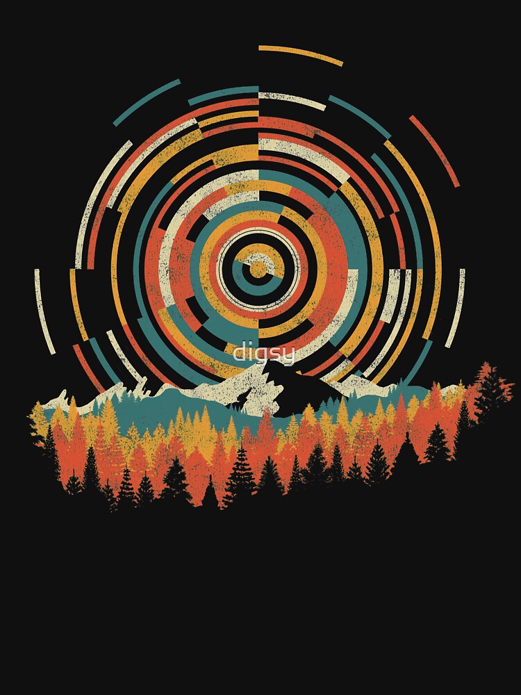 The Geometry of Sunrise by Dianne Delahunty aka digsy T-Shirts, Hoodie, Sweatshirt | BlankRebels.com (Image 3)