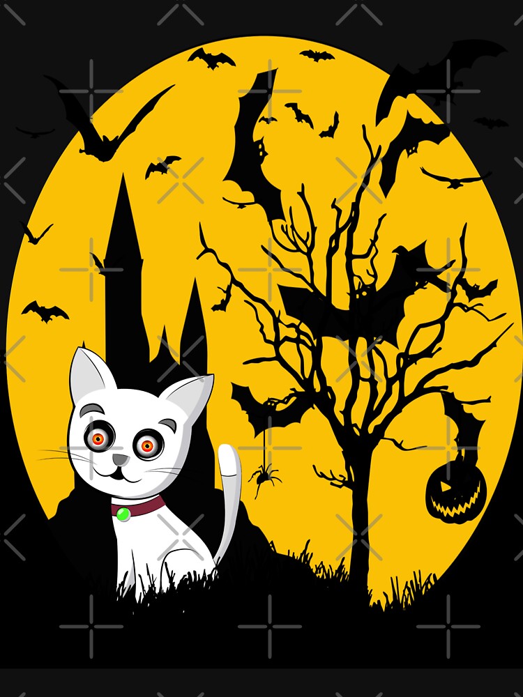 Cute meoween | halloween town | Halloween pet art by ZOBBI T-Shirts, Hoodie, Sweatshirt | BlankRebels.com (Image 3)