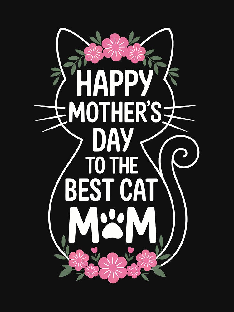 Happy Mother's Day To The Best Cat Mom Mothers Day by DentistLegal T-Shirts, Hoodie, Sweatshirt | BlankRebels.com (Image 3)