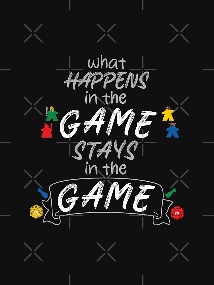 What happens in the GAME stays in the GAME by AventurerosLúdicos T-Shirts, Hoodie, Sweatshirt | BlankRebels.com (Image 3)