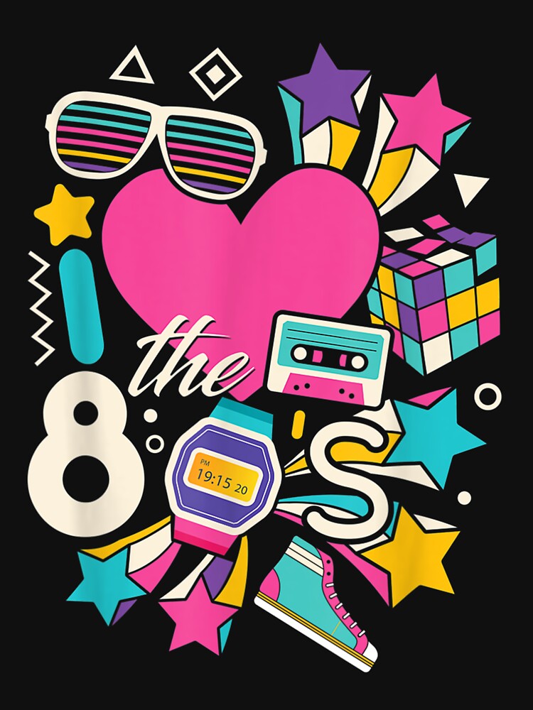 80s Baby 90s Made Me I Love The 80s Retro Men Women by SnowStore98 T-Shirts, Hoodie, Sweatshirt | BlankRebels.com (Image 3)