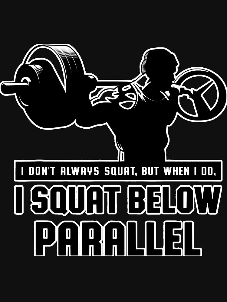 I Dont Always Squat Workout Funny Gyms by SkyCloudBlue T-Shirts, Hoodie, Sweatshirt | BlankRebels.com (Image 3)