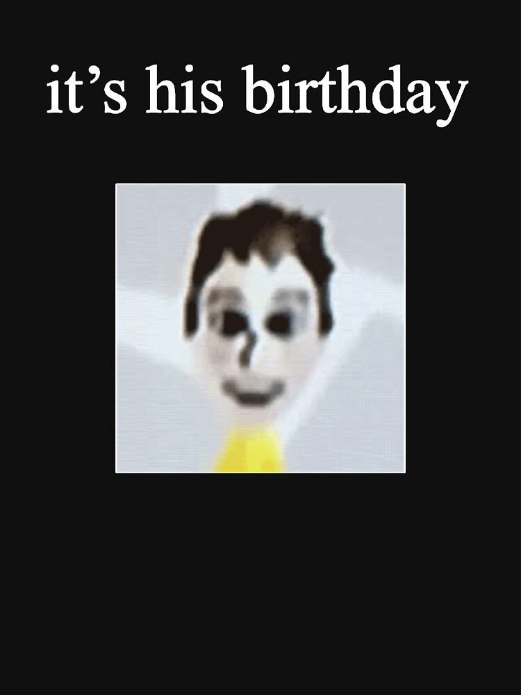 Its His Birthday Mii Sinjin Drowning Weston Koury by GreysCreec T-Shirts, Hoodie, Sweatshirt | BlankRebels.com (Image 3)