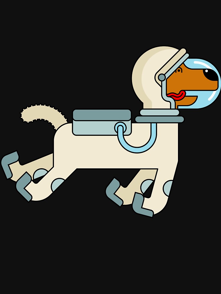 Laika, first space dog cute design vintage space by Designandlove T-Shirts, Hoodie, Sweatshirt | BlankRebels.com (Image 3)
