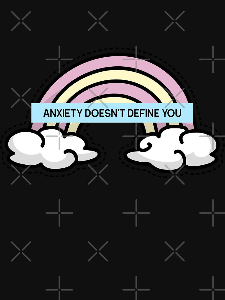 Anxiety Doesn’t Define You Rainbow by Winter--Flowers T-Shirts, Hoodie, Sweatshirt | BlankRebels.com (Image 3)