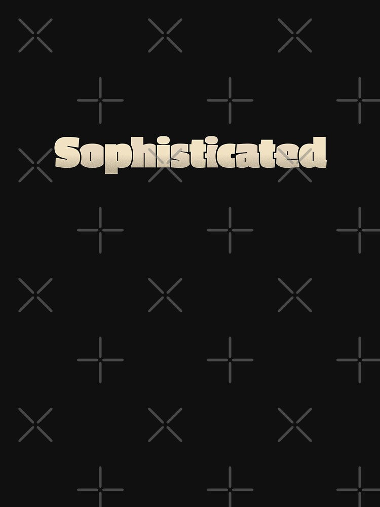 'Sophisticated' Minimalist Faded Typography by trepiu T-Shirts, Hoodie, Sweatshirt | BlankRebels.com (Image 3)
