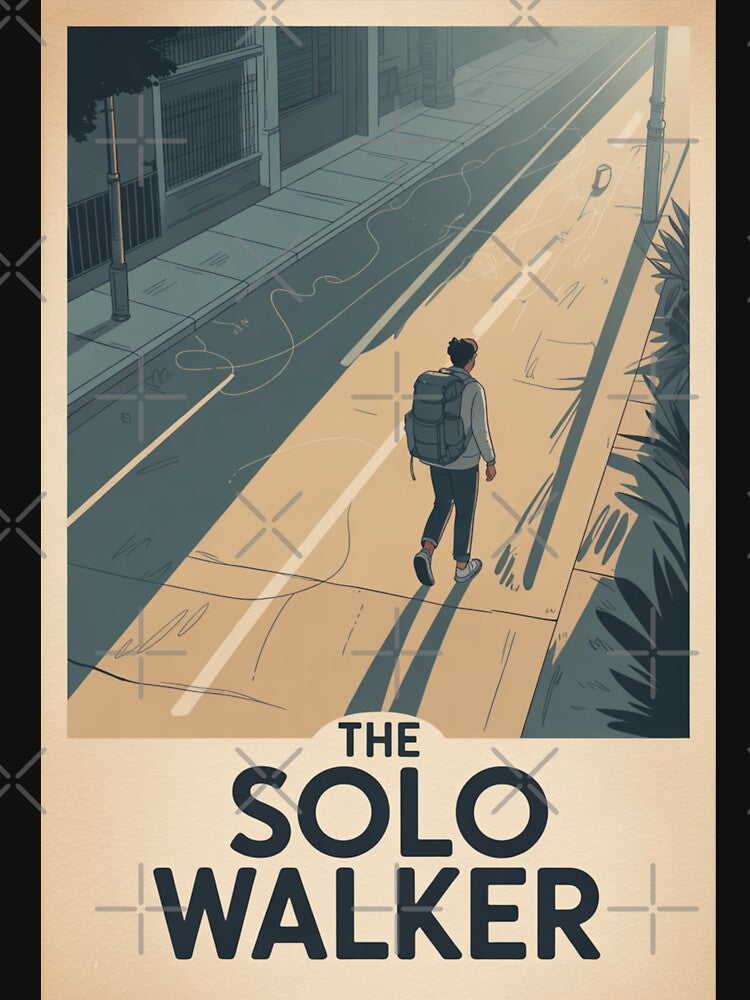 Solo Walker – Solo Travel Personality Sticker & Poster T-Shirts, Hoodie, Sweatshirt
