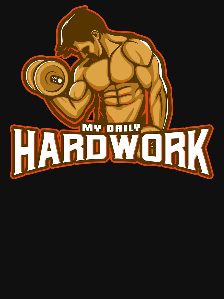 MY DAILY HARD WORK by MJ96-PRO T-Shirts, Hoodie, Sweatshirt | BlankRebels.com (Image 3)