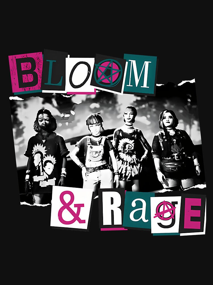 Bloom  Rage Here And Unhere Tour Shirt Lost Records Bloom  Rage by ModesHowe