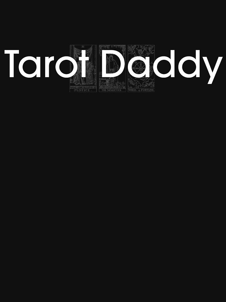 Tarot Daddy (White) by JohnnyGayzmonic T-Shirts, Hoodie, Sweatshirt | BlankRebels.com (Image 3)