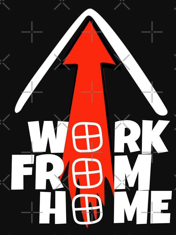Work from home up by KHAFiT T-Shirts, Hoodie, Sweatshirt | BlankRebels.com (Image 3)