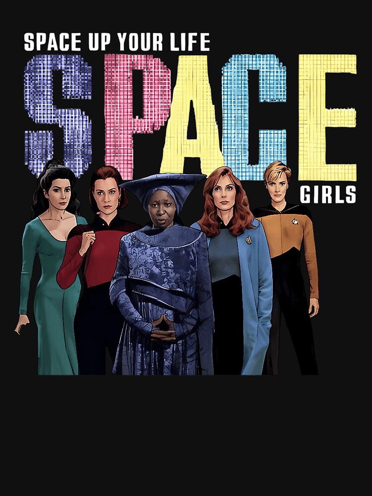 Space Girls Space Up Your Life by Akshay Kshirsagar T-Shirts, Hoodie, Sweatshirt | BlankRebels.com (Image 3)