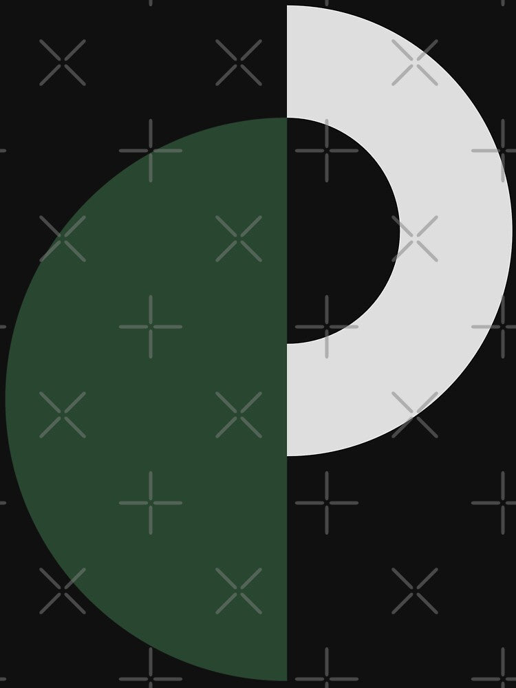house of snakes minimalist half circles composition by neopop