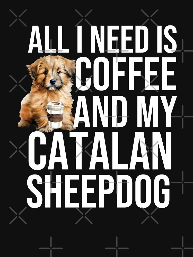 Catalan Sheepdog Puppy And Coffee by TheAnimalZ00